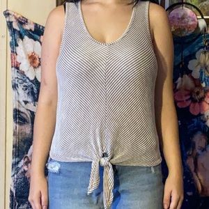 striped tank top